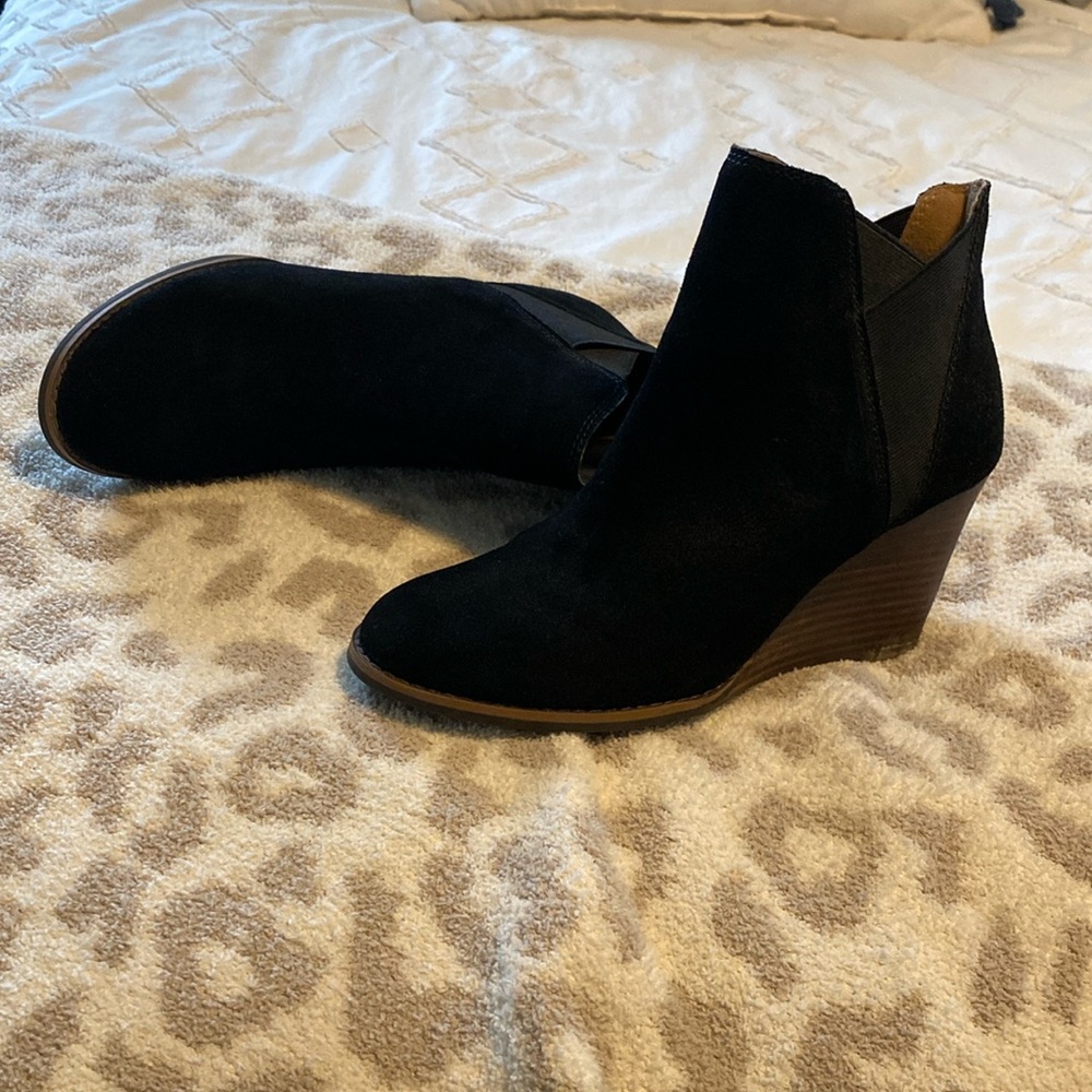 Lucky Brand Wedge Boots
